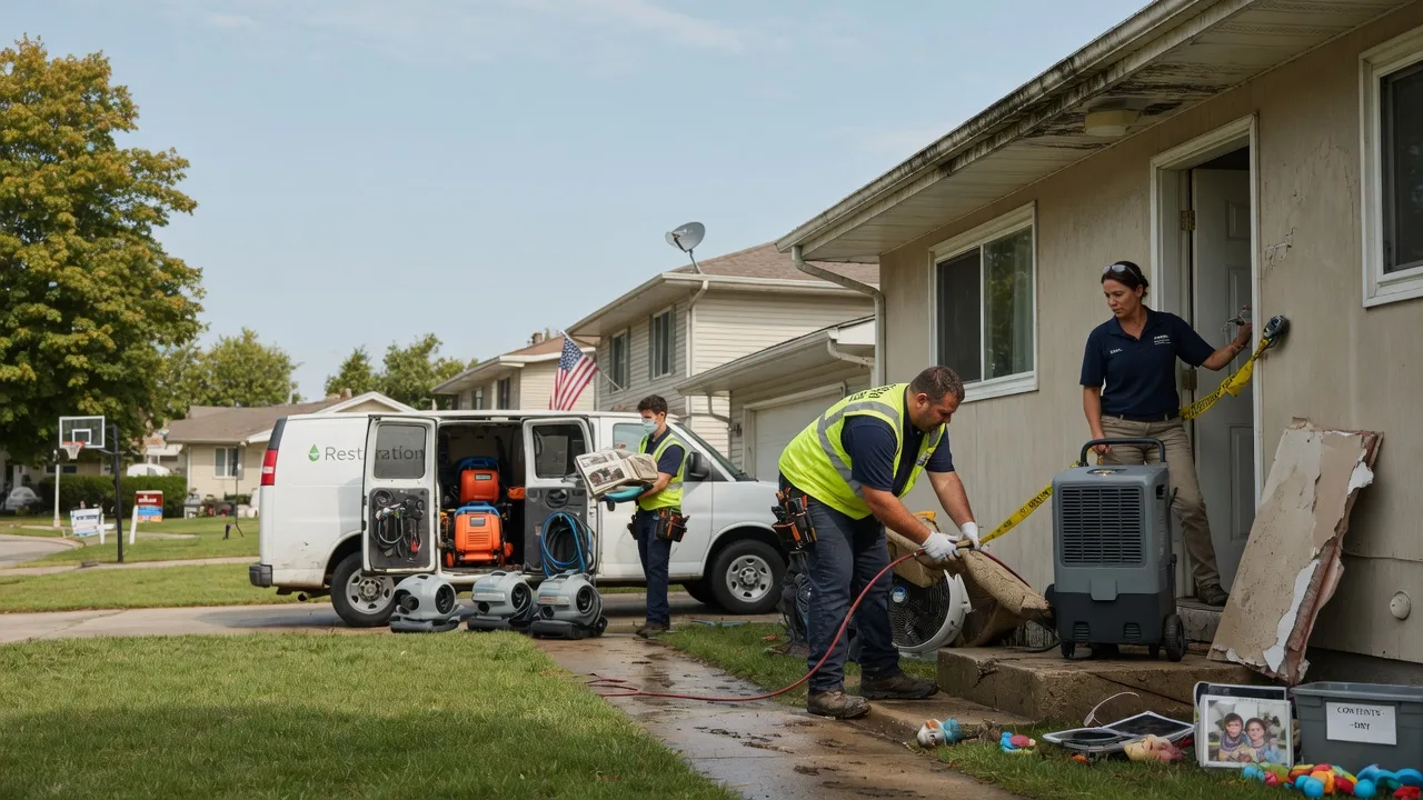 Water Damage Restoration in Dawes, WV near me